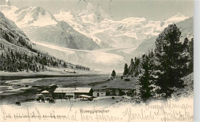 Roseggletscher Sellagruppe GR Panorama