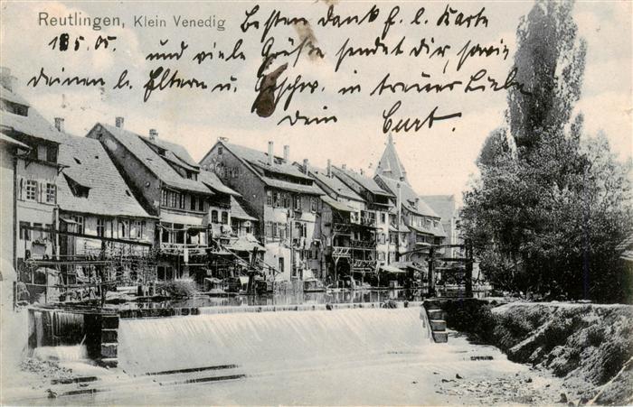 Reutlingen BW Klein Venedig