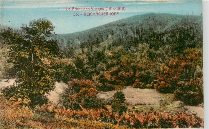Reichackerkopf Reichsackerkopf Munster 68 Alsace Front des Vosges