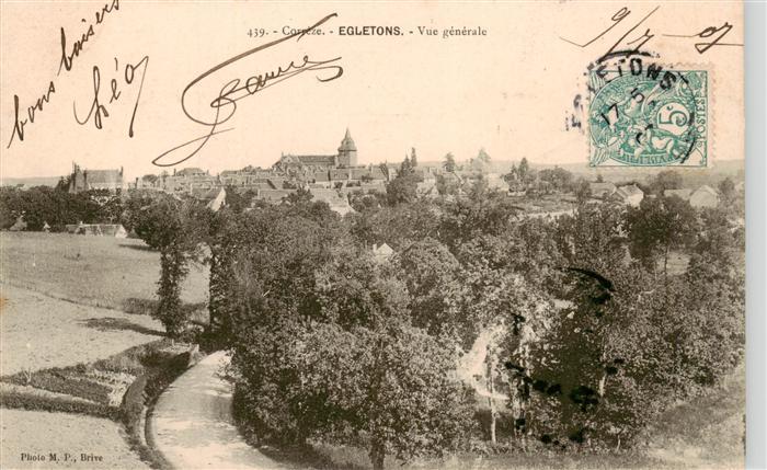 Egletons 19 Correze Vue générale