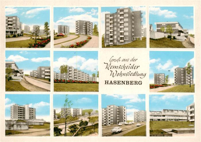 Hasenberg Remscheid Teilansichten Wohnsiedlung