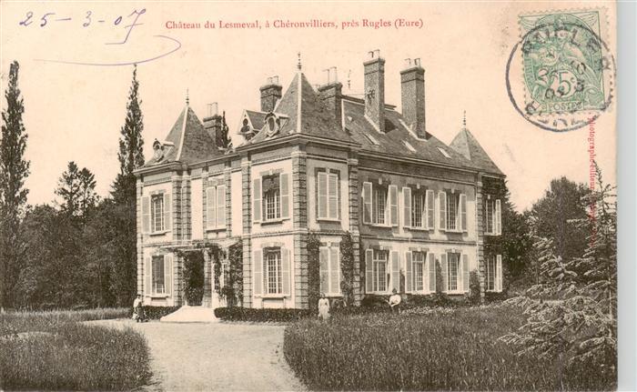 Cheronvilliers 27 Eure Château du Lesmeval