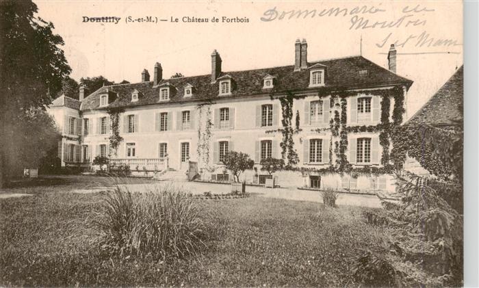 Dontilly Donnemarie-Dontilly 77 Seine-et-Marne Château de Fortbois