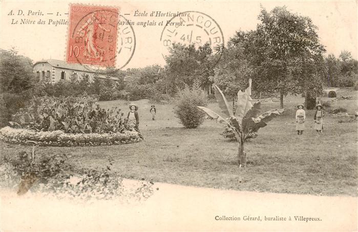 Villepreux 78 Yvelines Ecole d horticulture vue intérieure
