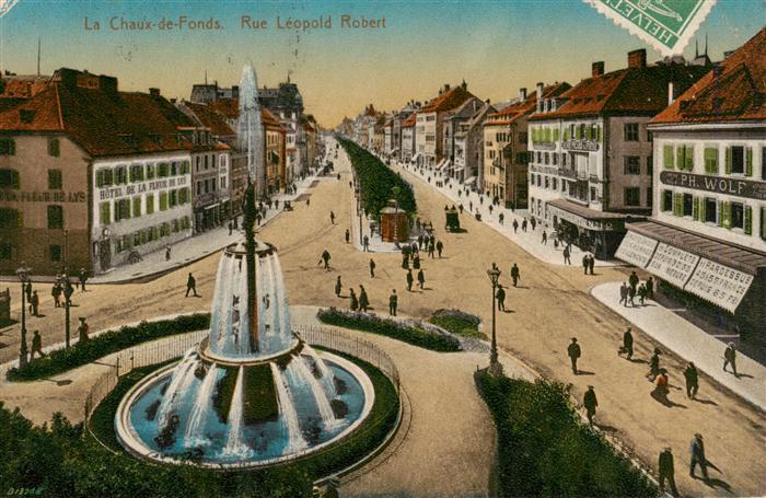 La Chaux-de-Fonds NE Rue Leopold Robert
