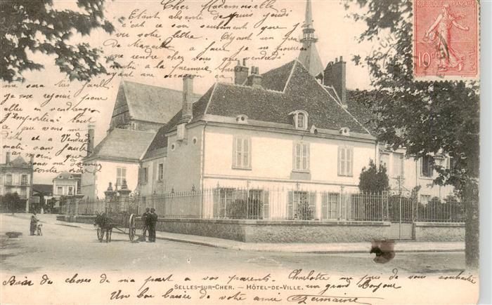 Selles-sur-Cher 41 Loir-et-Cher Hotel de Ville