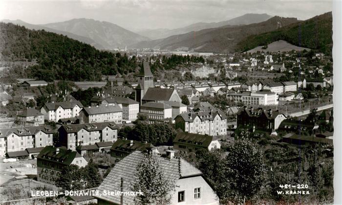 Leoben Steiermark AT Donawitz Panorama