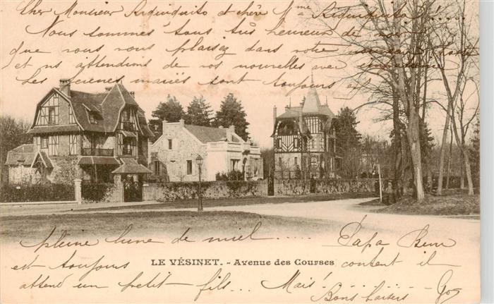 Le Vesinet 78 Yvelines Avenue des Courses