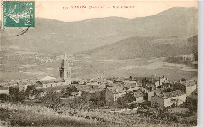 Vanosc 07 Ardeche Vue Generale