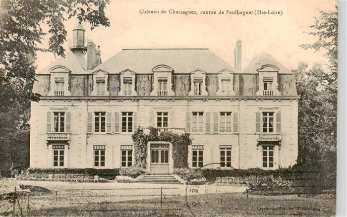 Paulhaguet Chateau de Chassagnes