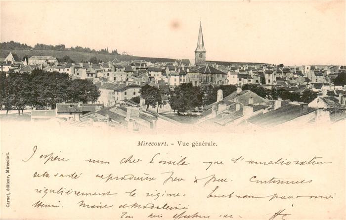 Mirecourt 88 Vosges Vue generale