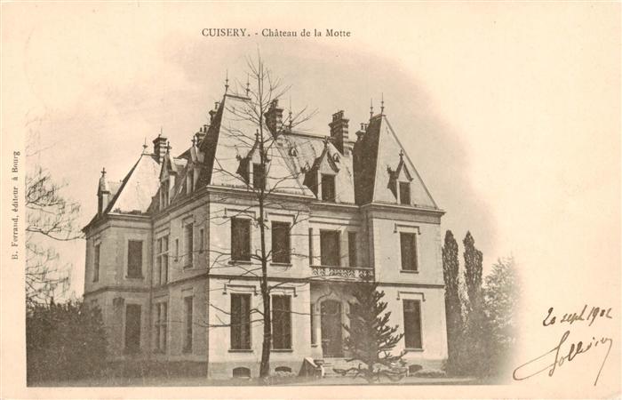 Cuisery 71 Saone-et-Loire Chateau de la Motte