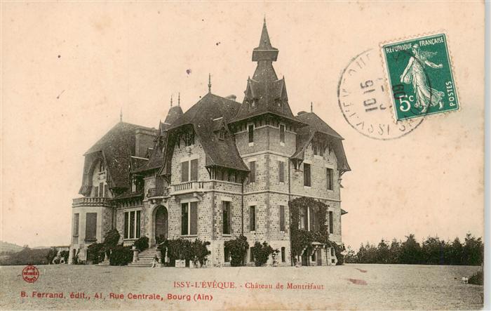 Issy-l Eveque 71 Saone-et-Loire Chateau de Montrifaut