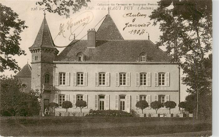 Le Haut Puy Autun 71 Saone-et-Loire Chateau du Haut Puy