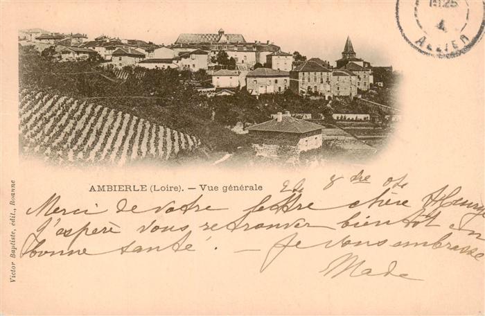 Ambierle 42 Loire Vue generale