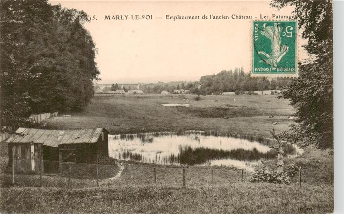 Marly-le-Roi 78 Yvelines Emplacement de l’ancien Chateau Les Paturages