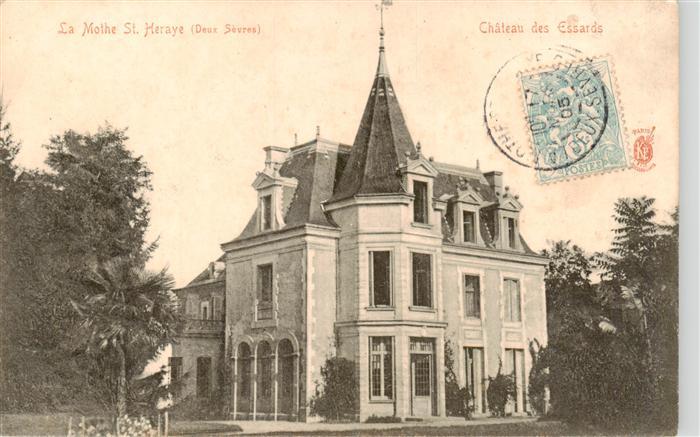 La Mothe-Saint-Heray 79 Deux-Sevres Chateau des Essards