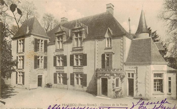 Prahecq 79 Deux-Sevres Chateau de la Voute