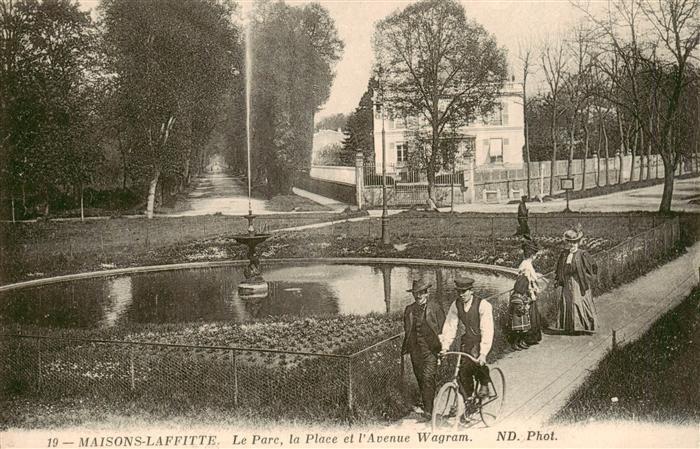 Maisons-Laffitte 78 Yvelines Parc Place Avenue Wagram