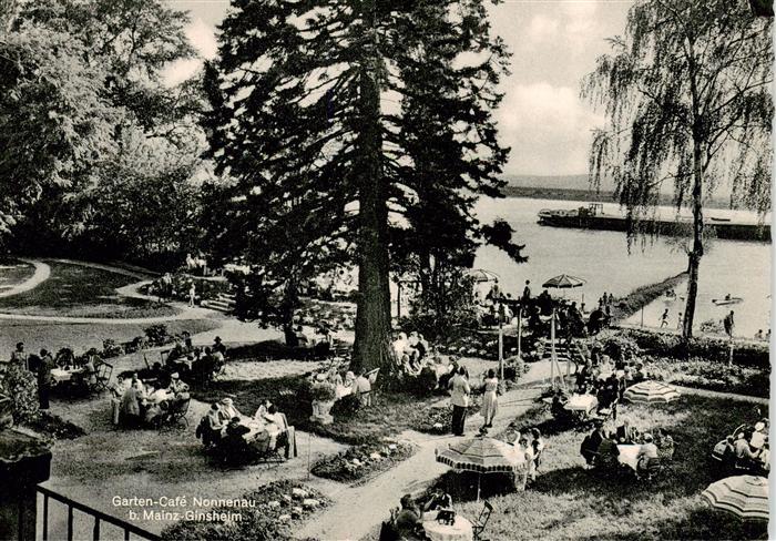 Ginsheim Mainz Garten Café Nonnenau