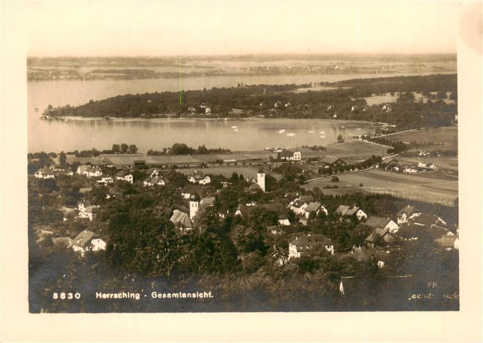 Herrsching Ammersee Fliegeraufnahme