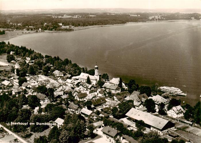 Seeshaupt Starnberger See Fliegeraufnahme