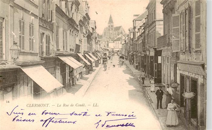 Clermont 60 Oise La Rue de Conde