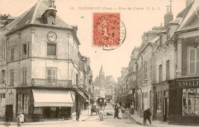 Clermont 60 Oise Rue de Conde