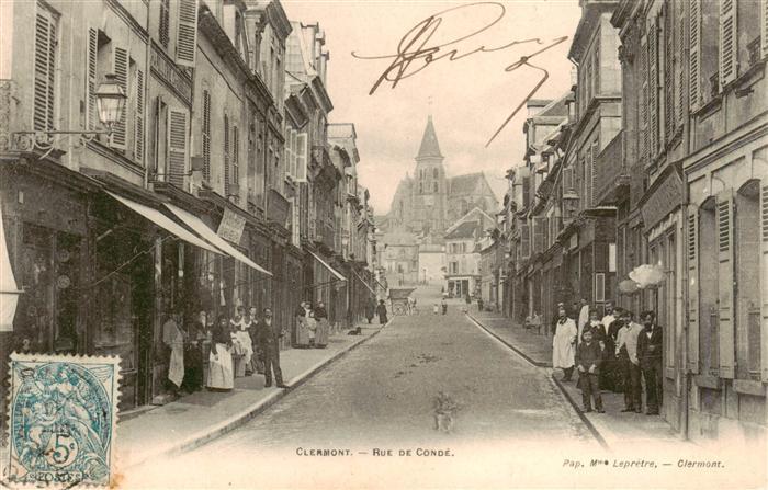 Clermont 60 Oise Rue de Conde