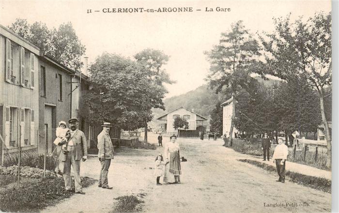 Clermont-en-Argonne 55 Meuse La Gare