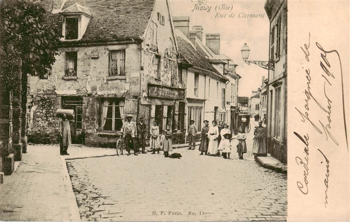Mouy 60 Oise Rue de Clermont