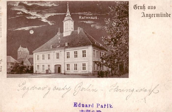 Angermuende Rathhaus
