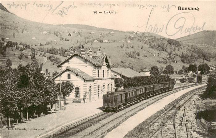Bussang 88 Vosges La Gare