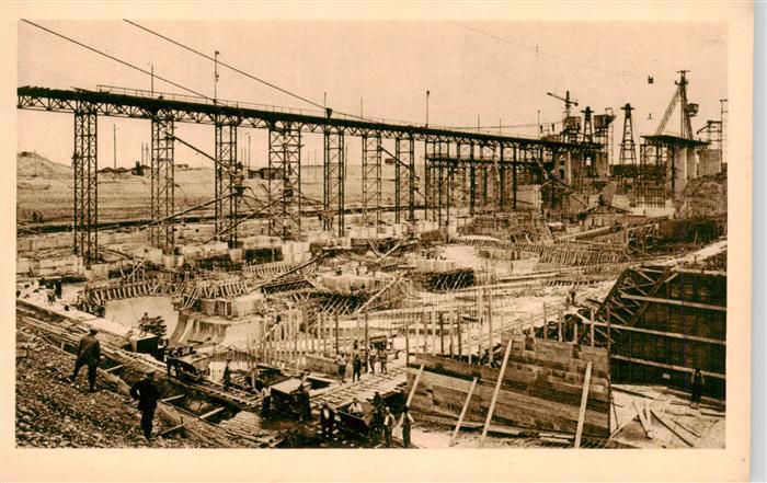 Kembs 68 Alsace Usine vue d’aval