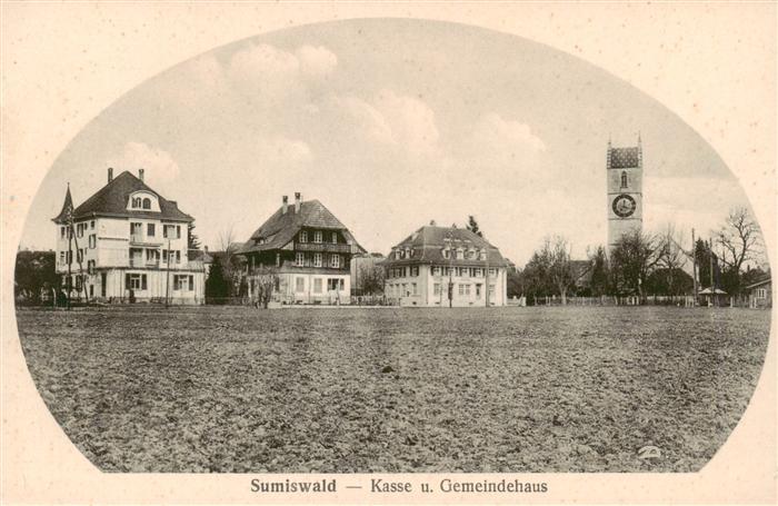 Sumiswald BE Kasse und Gemeindehaus