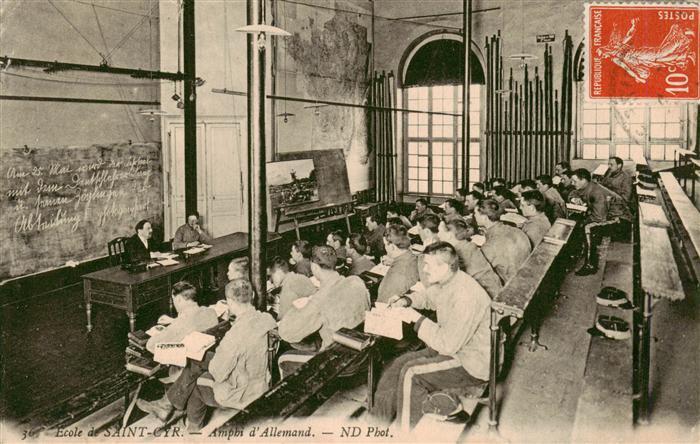 Saint-Cyr -sur-Loire 37 Indre-et-Loire Ecole Saint Cyr Amphi d'Allemand