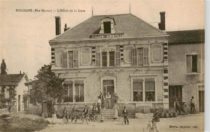 Bologne 52-Haute-Marne Hotel de la Gare