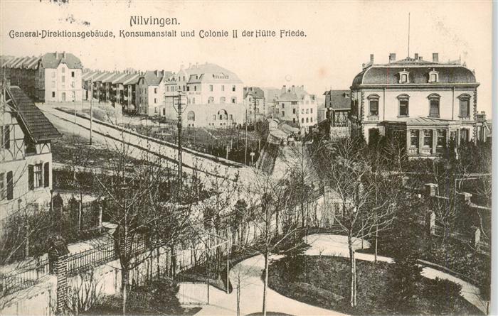 Nilvingen Nilvange 57 Moselle General Direktionsgebaeude Konsumanstalt un Coloni