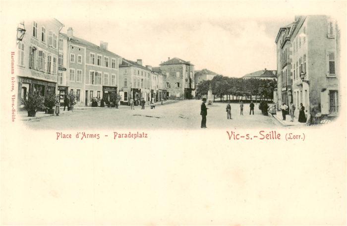 Vic-sur-Seille 57 Moselle Place d’Armes Paradeplatz