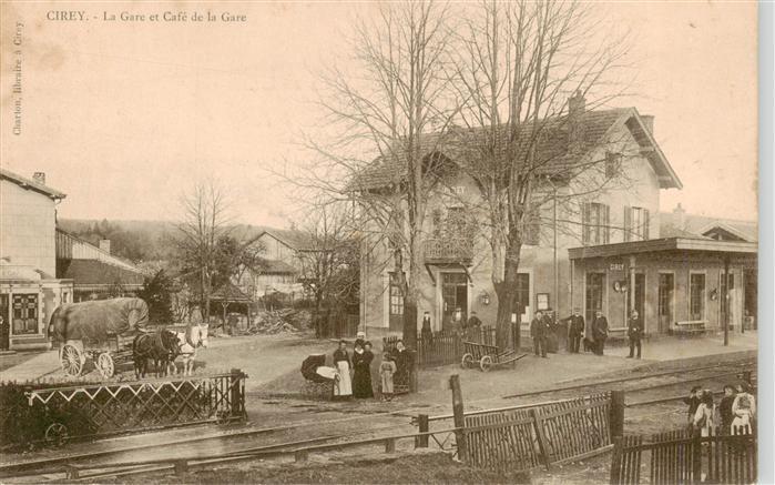 Cirey-les-Mareilles 52 Haute-Marne La Gare et Cafe de la Gare