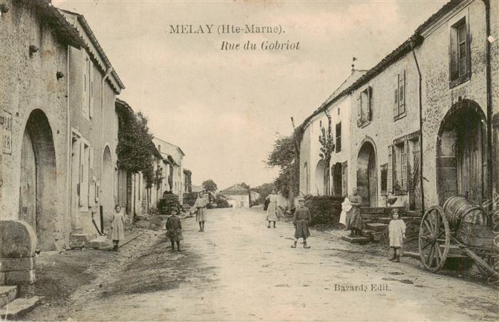 Melay 52 Haute-Marne Rue du Gobriot