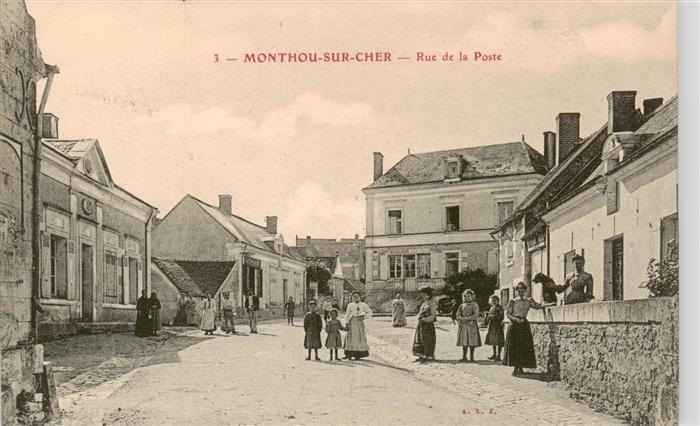 Monthou-sur-Cher 41 Loir-et-Cher Rue de la Poste