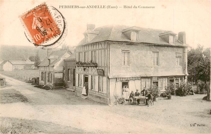Perriers-sur-Andelle 27 Eure Hotel du Commerce
