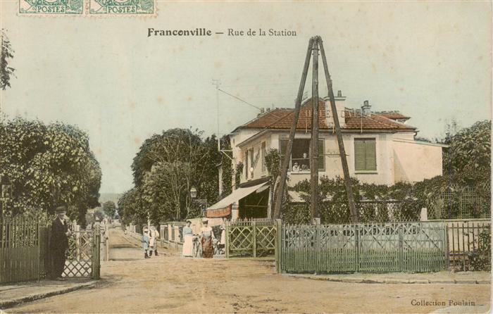 Franconville  95 Val-d Oise Rue de la Station