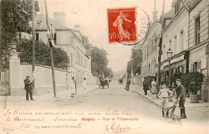 Gagny 93 Seine-Saint-Denis Rue de Villemomble