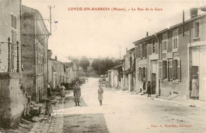 Conde-en-Barrois Les Hauts-de-Chee 55 Meuse La Rue de la Gare