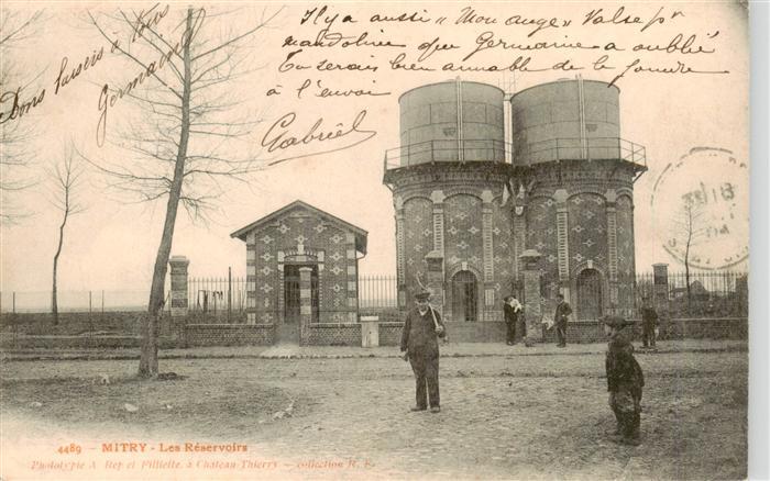 Mitry le Neuf 77 Seine-et-Marne Les Reservoirs