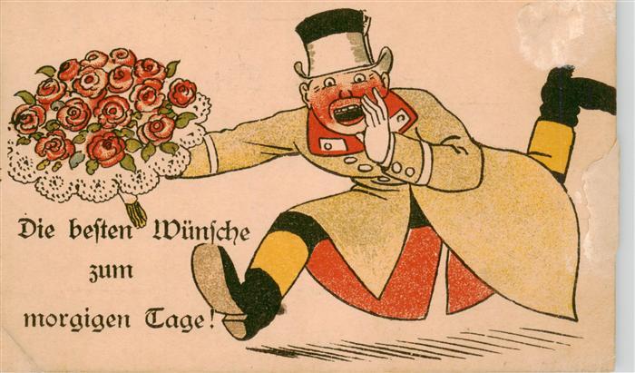 Muenchen Bayern Glueckwunschkarte