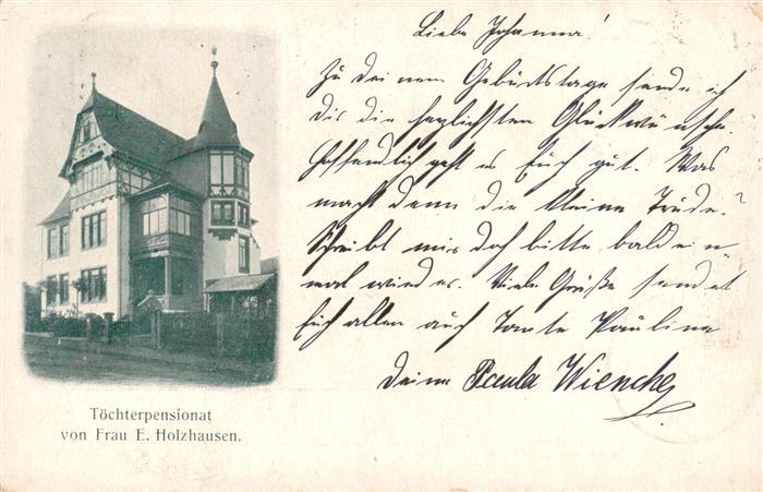 GOSLAR Harz Niedersachsen Toechterpensionat Holzhausen
