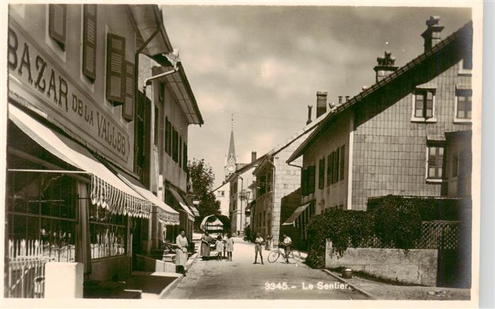 Le Sentier VD Strassenpartie